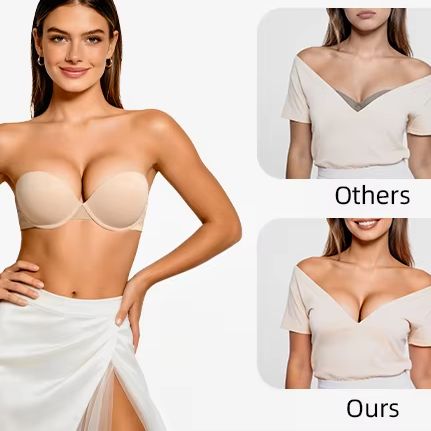 Convertible Bra Multiway - Neuer Push-Up-BH für Damen, Spitze, gepolstert,