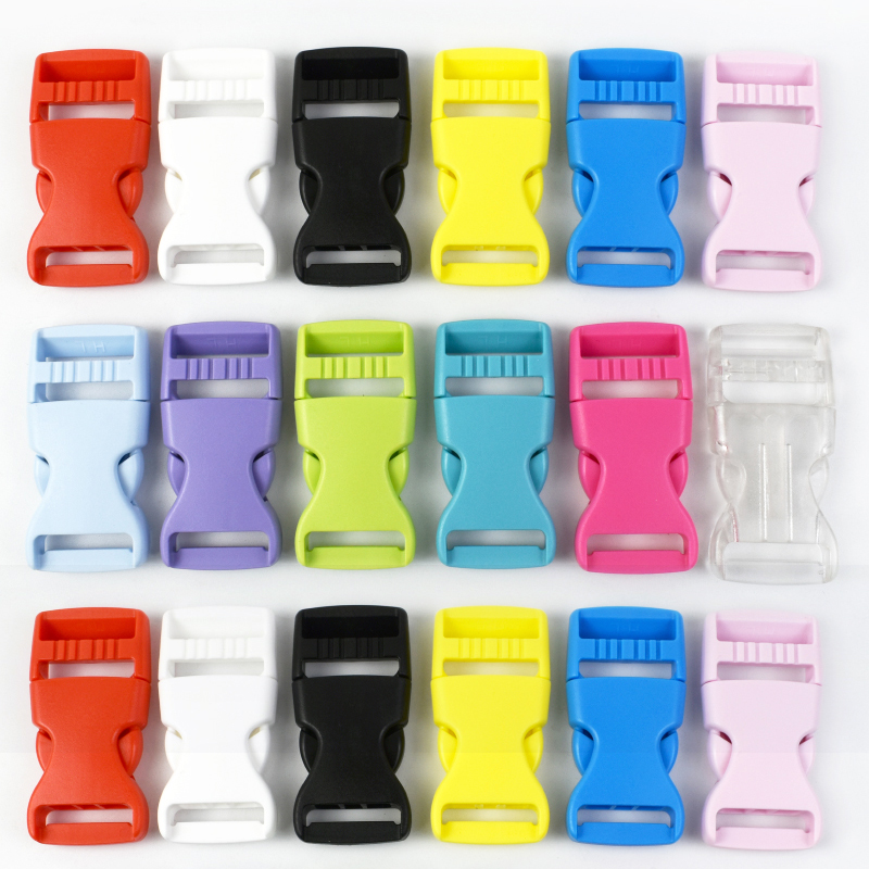 Nursing Bra Clip - 10 Stück 10-38mm Rucksack-Seitenschnallen für Taschenriemen-Verschlüsse,