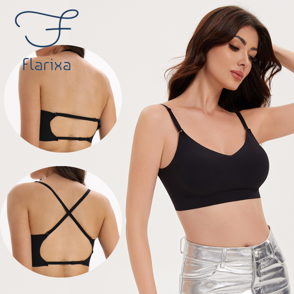 Convertible Bra Multiway - Flarixa nahtlose BH-Unterstützung mit niedrigem Rücken